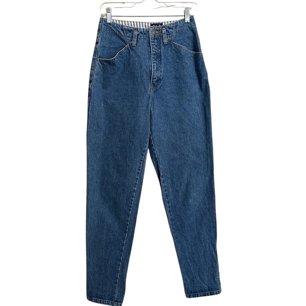 Vintage GAP High Rise Tapered‎ Mom Jeans Western Yoke Pocket 80s 90s Size 7/8